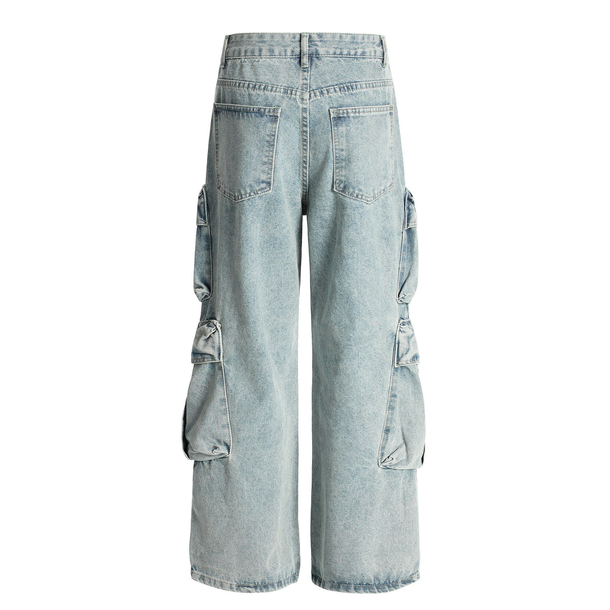 Madxmarx Multi-Layer Cargo Denim Pants