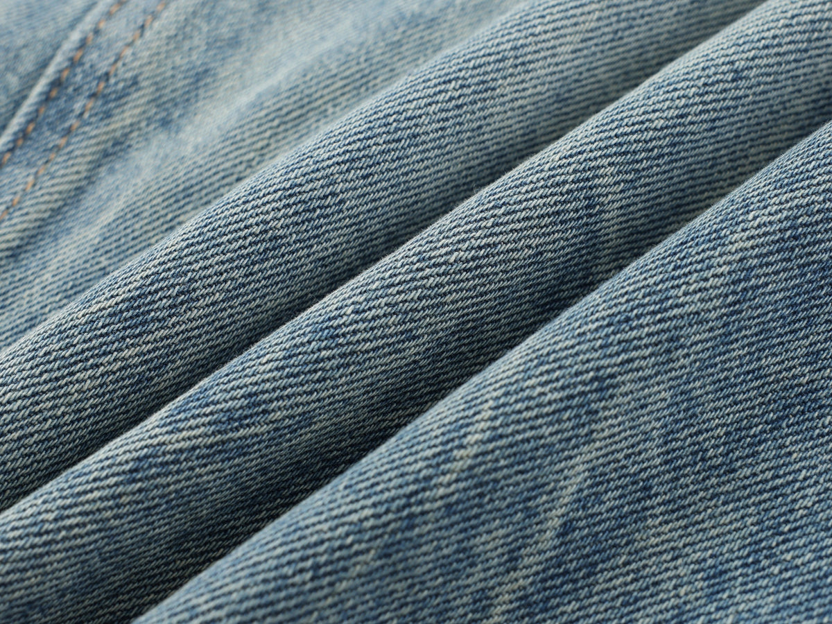 Madxmarx Graphic Wide-Leg Denim Pants