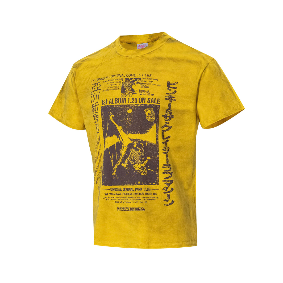 Madxmarx Vintage Graphic Washed Tee
