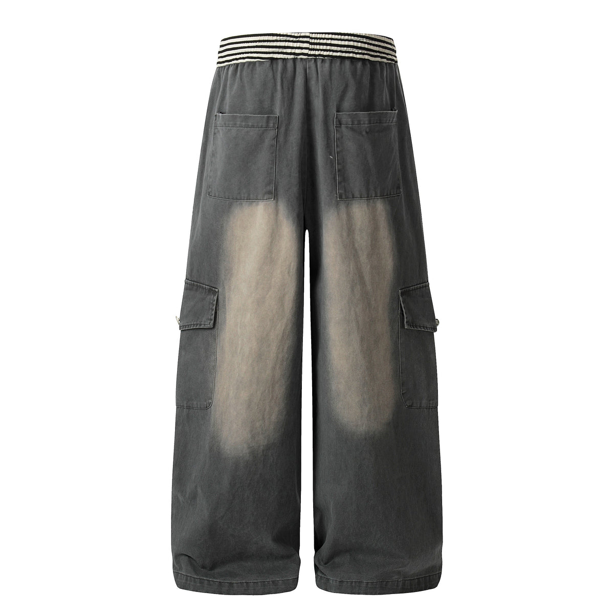 Pantalon cargo large délavé Madxmarx
