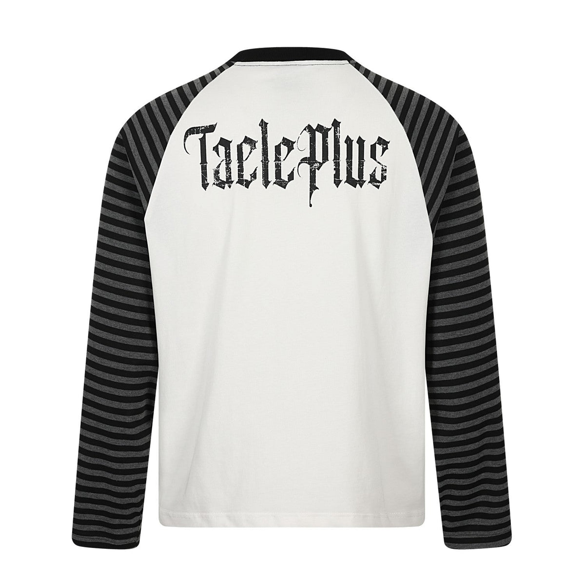 Madxmarx Gothic Stripe Raglan Long Sleeve Tee