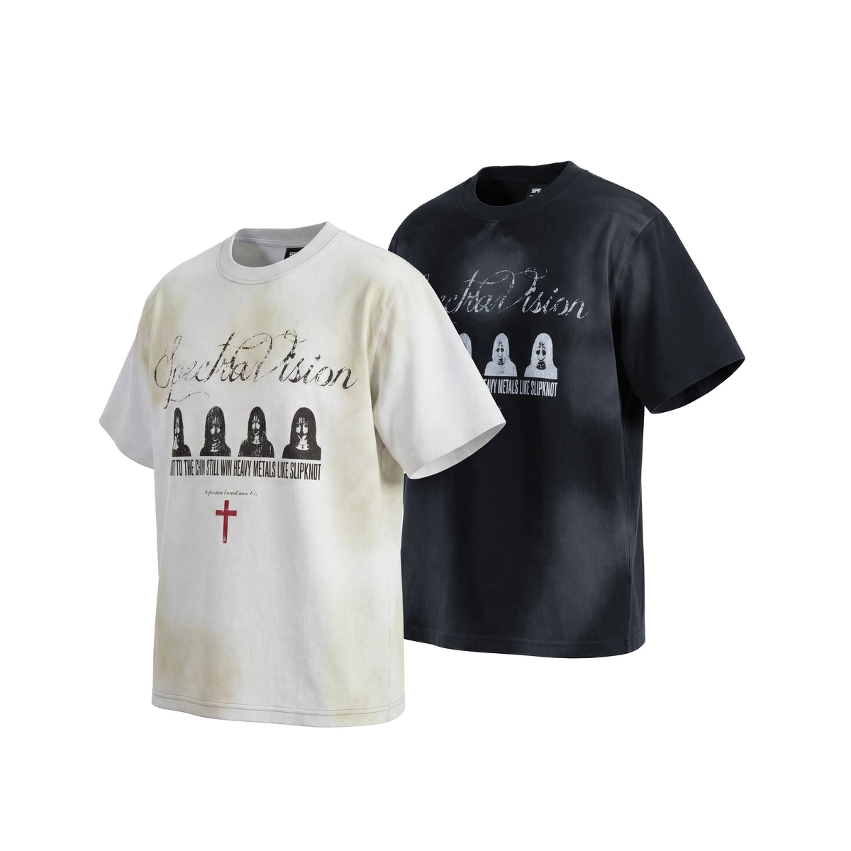 Madxmarx “Spectra Vision Distressed Graphic Tee”