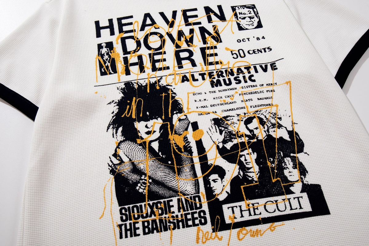 Madxmarx Heaven Down Graphic T-Shirt