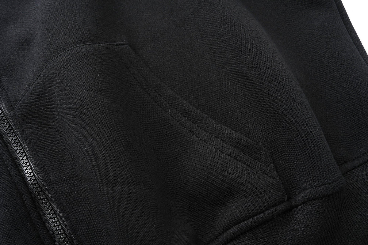 Madxmarx Skeleton Zip-Up Hoodie