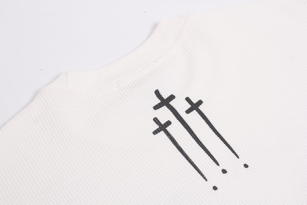 Madxmarx Vintage Angel Waffle Long Sleeve