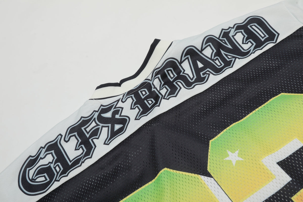 Madxmarx Rainbow Number Jersey Top