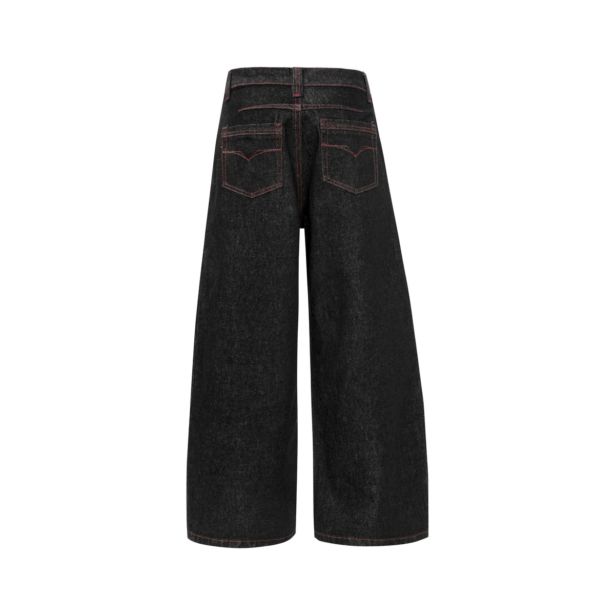 Pantalon en jean large à boutons multiples Madxmarx
