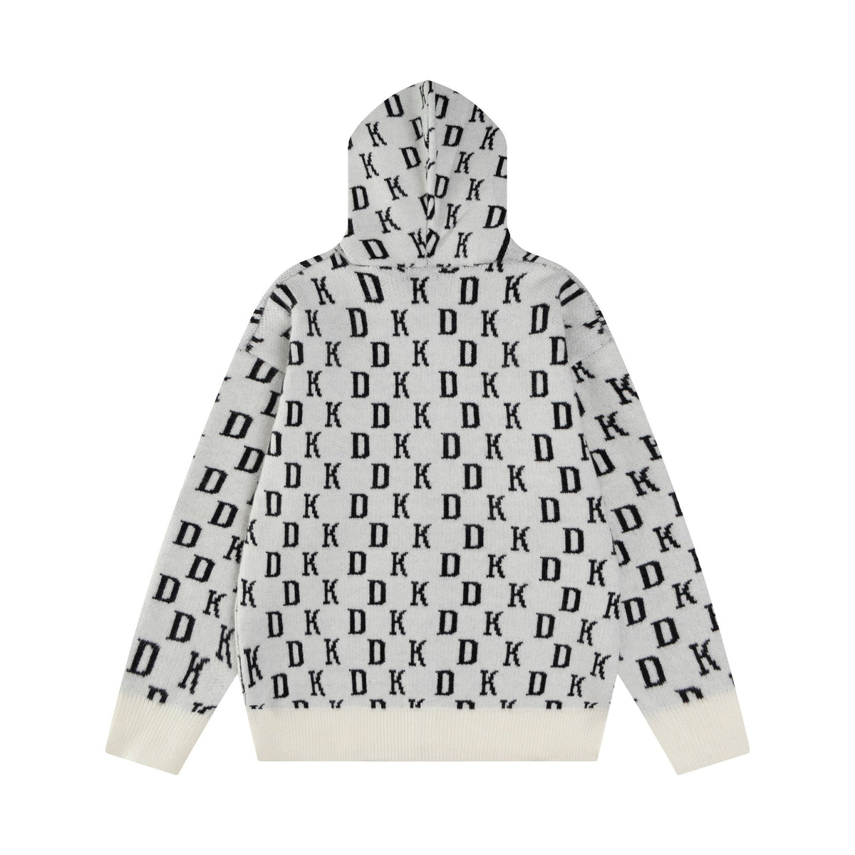 Madxmarx DK Allover Knit Zip Hoodie
