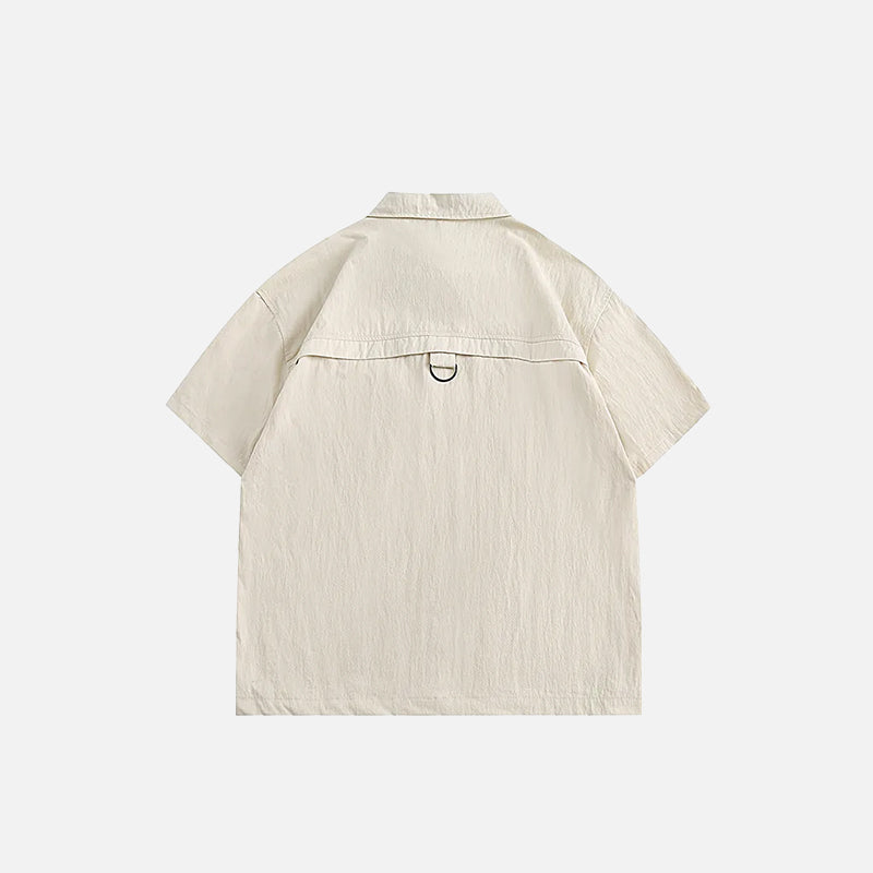 High Street Solid Color Shirt