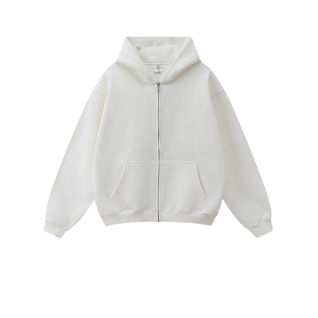 White hoodie
