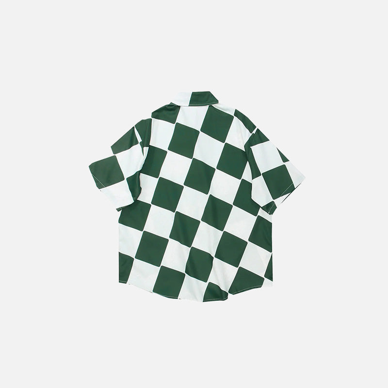 Checkerboard Style Shirt