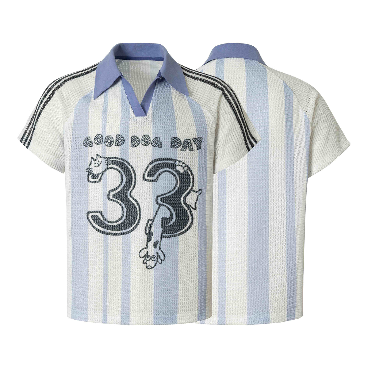Madxmarx „Good Dog Rugby Knit Tee“