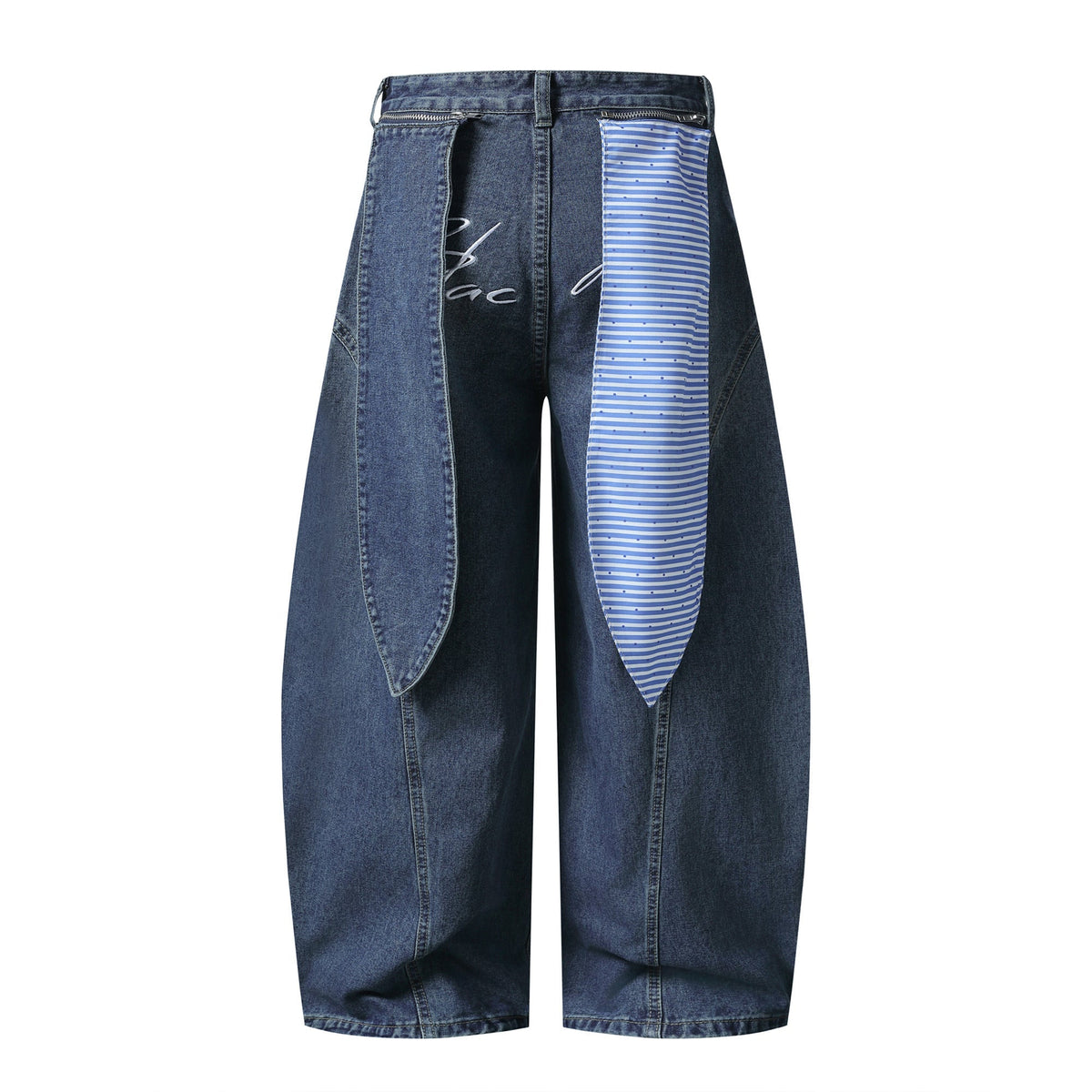 Pantalon en jean à patch étoile Madxmarx