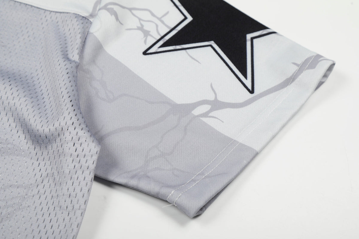 Madxmarx Portrait Graphic Mesh Jersey
