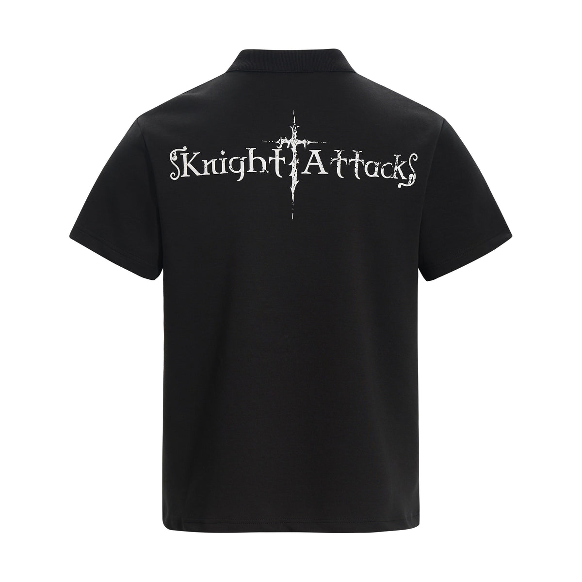 Madxmarx “Knight Attack Graphic Polo Tee”