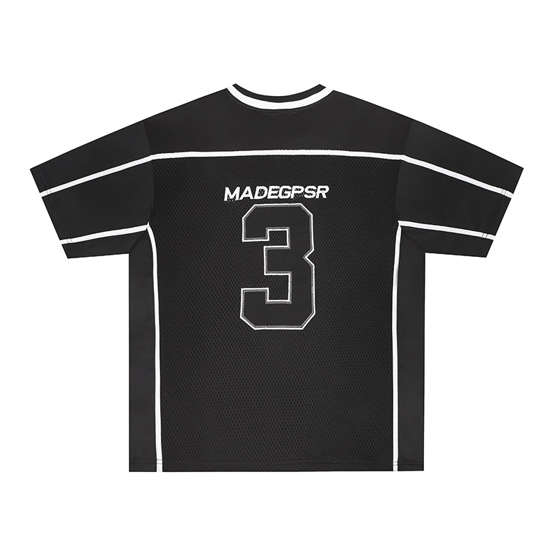 Madxmarx Dual-Panel Football Jersey Tee