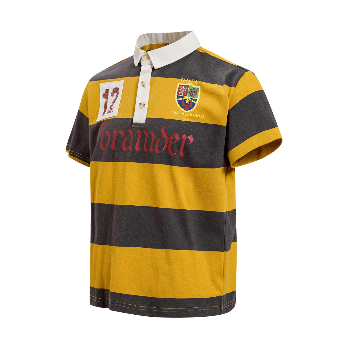 Madxmarx “Heritage Stripe Rugby Polo”