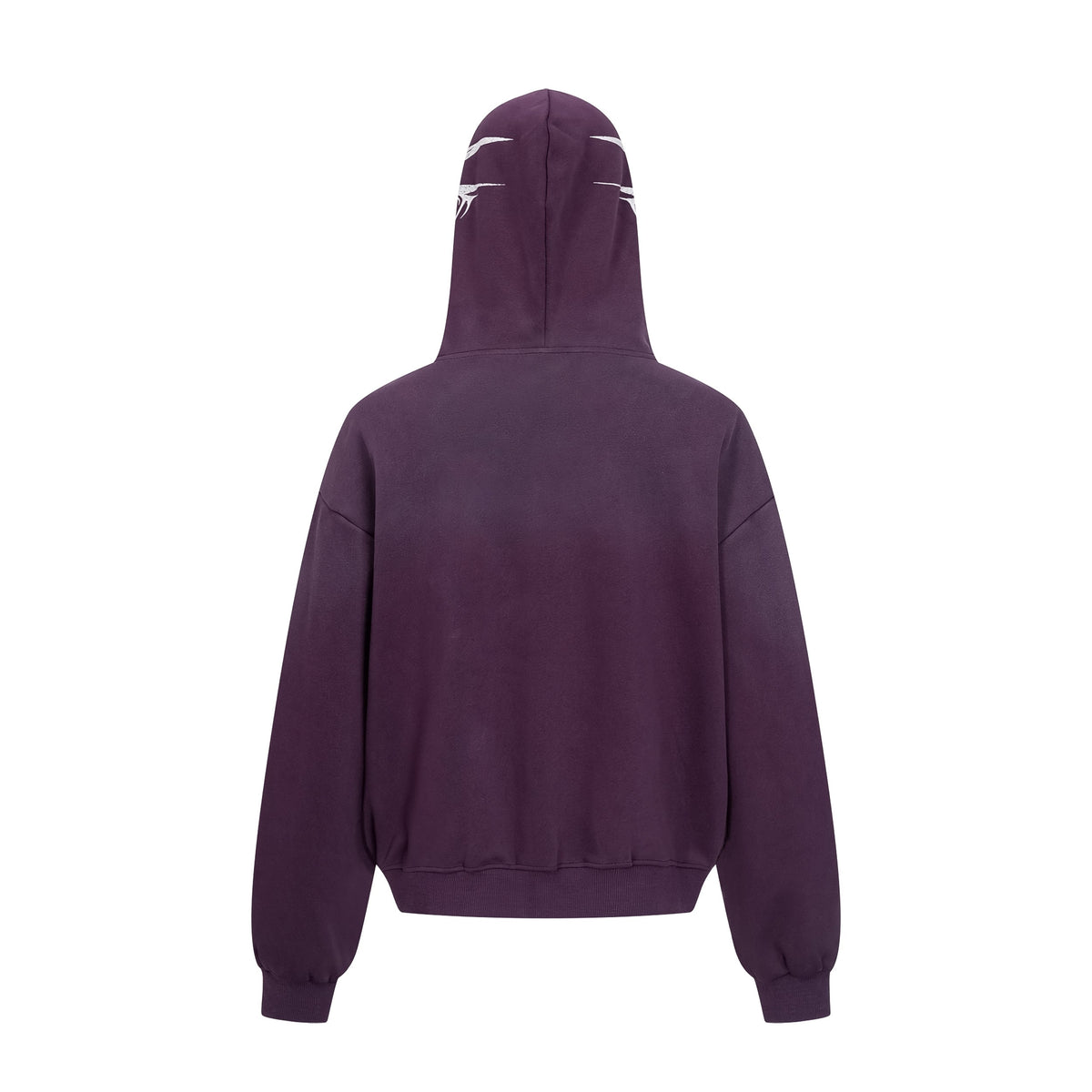 Madxmarx Full-Script Zip Hoodie