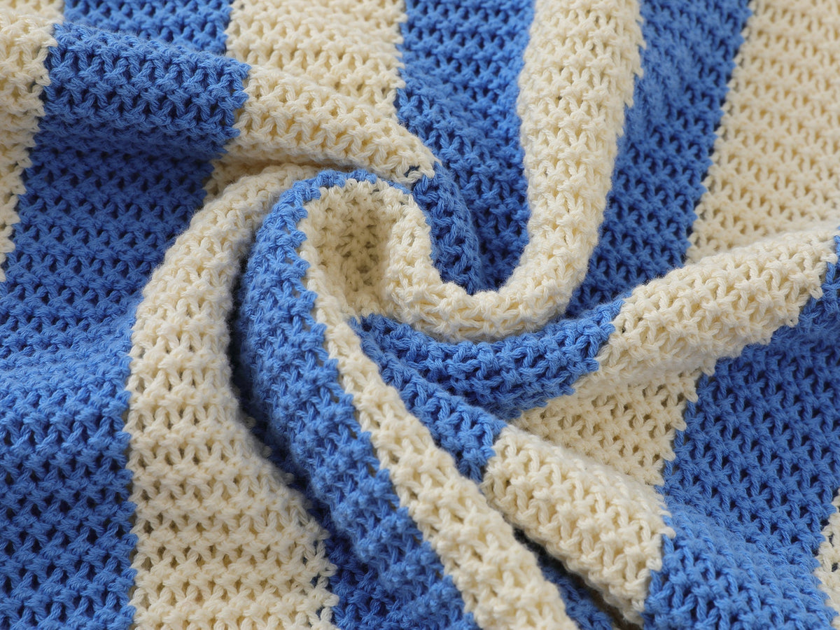 Madxmarx Retro Mesh Knit Polo Sweater