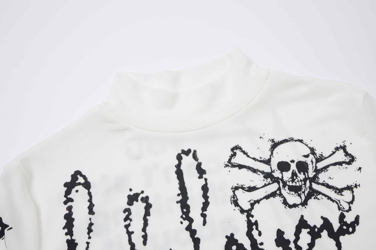 Madxmarx Graphic Long Sleeve Top