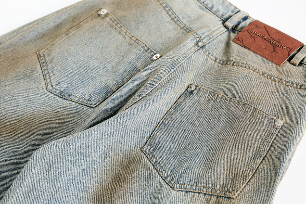 Pantalon en jean délavé Madxmarx
