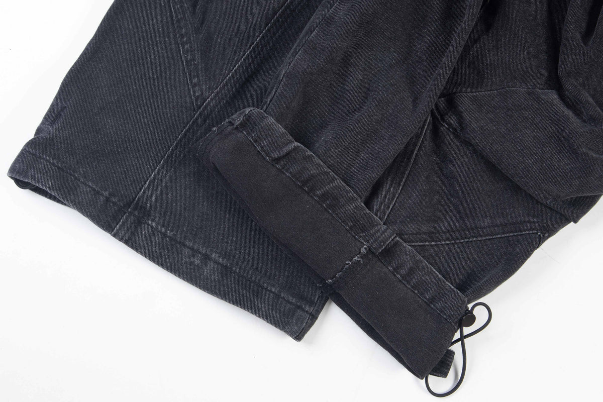 Madxmarx Multi-Pocket Baggy Denim Jeans