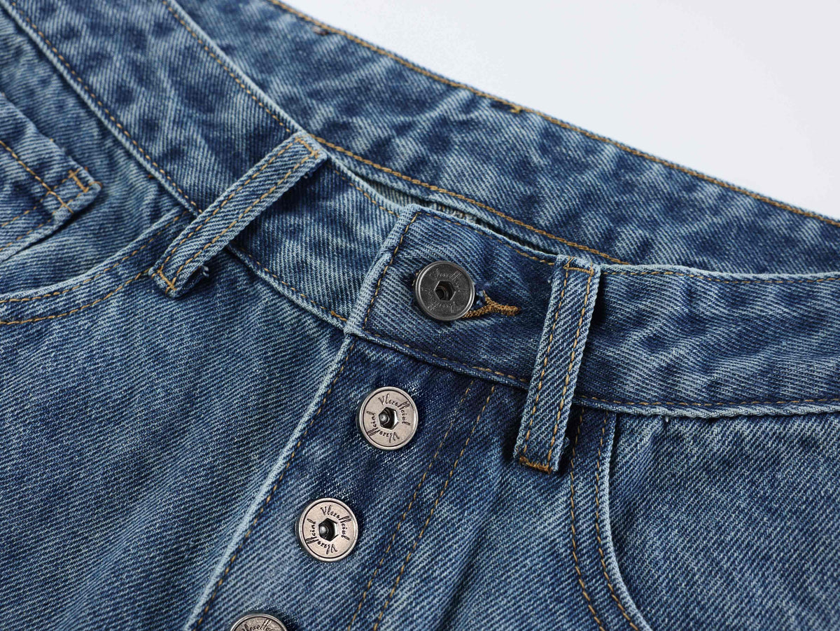 Madxmarx 1990 Graphic Wide-Leg Jeans