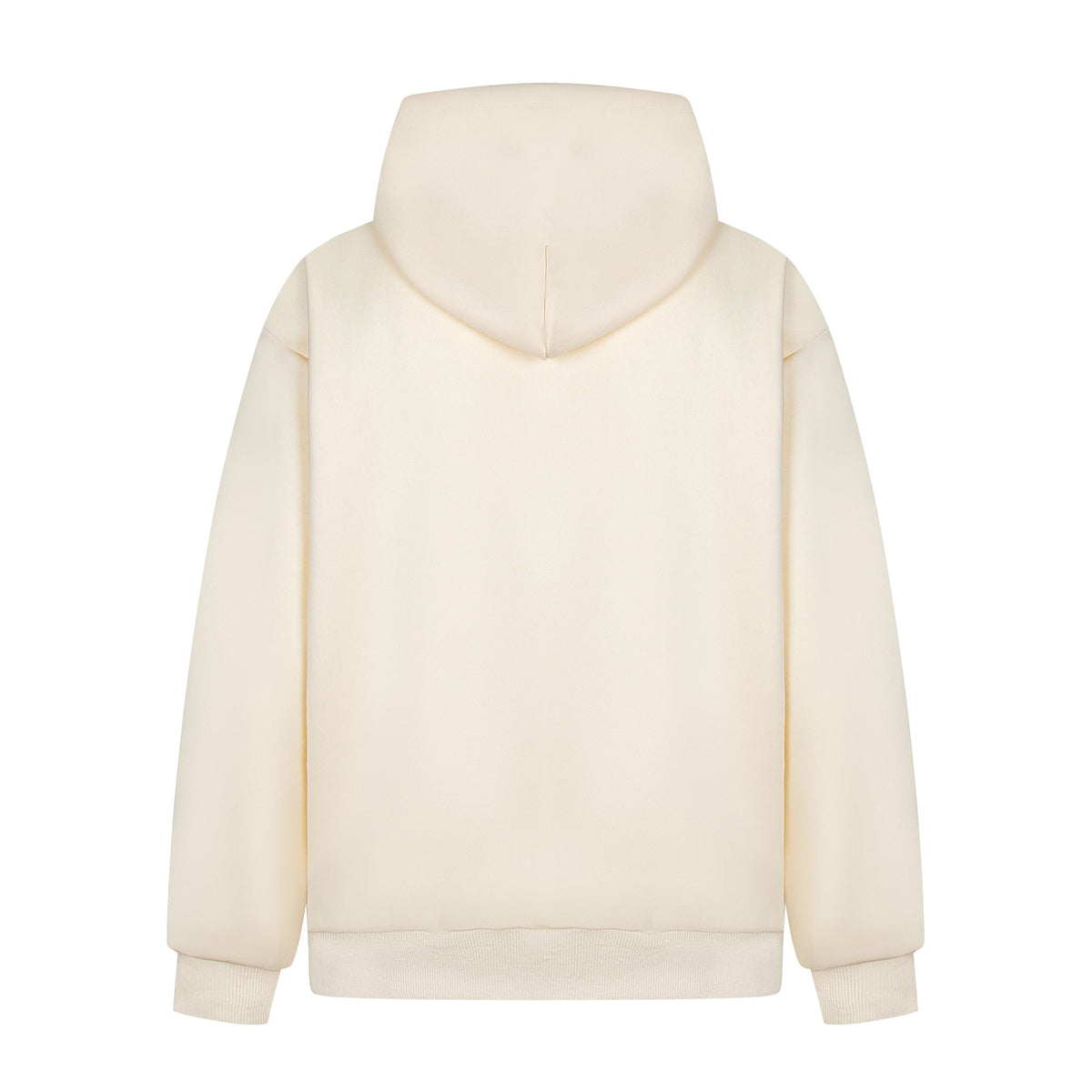 Madxmarx Gradient Letter Zip Hoodie