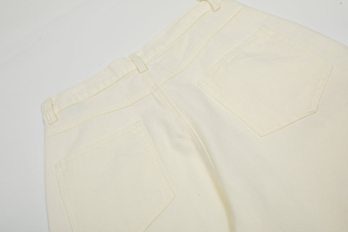 Madxmarx Sea Shell Embroidered Cargo Pants
