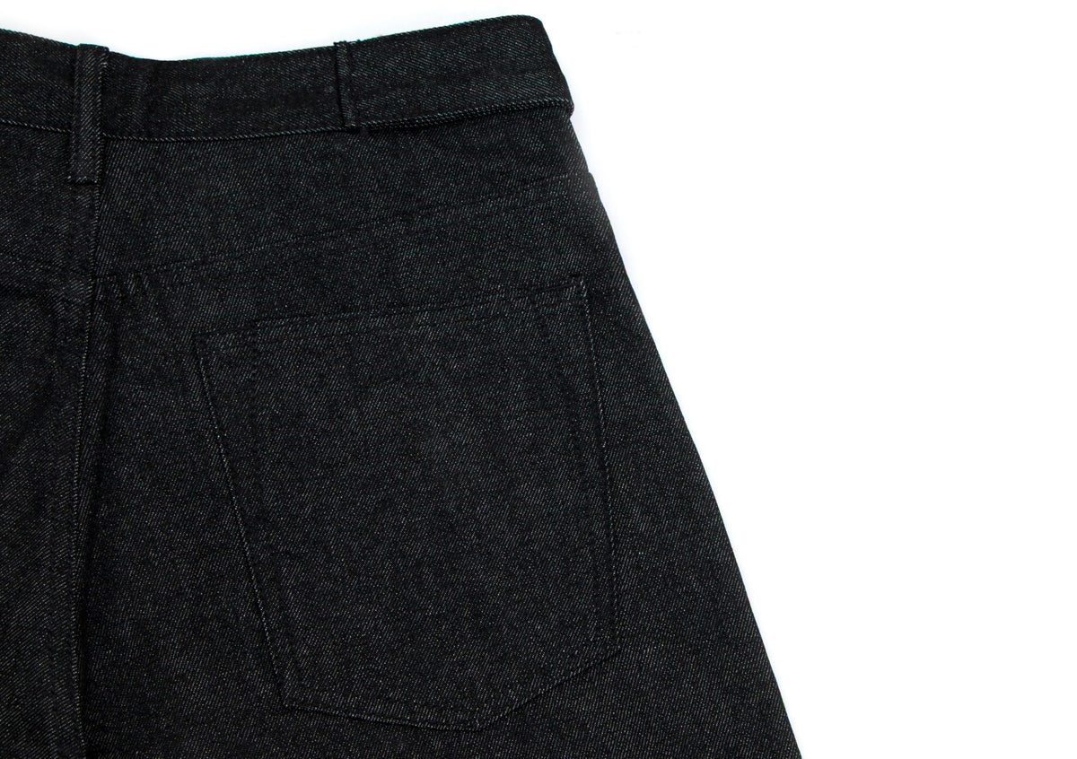 Madxmarx Grommet Waist Wide-Leg Jeans