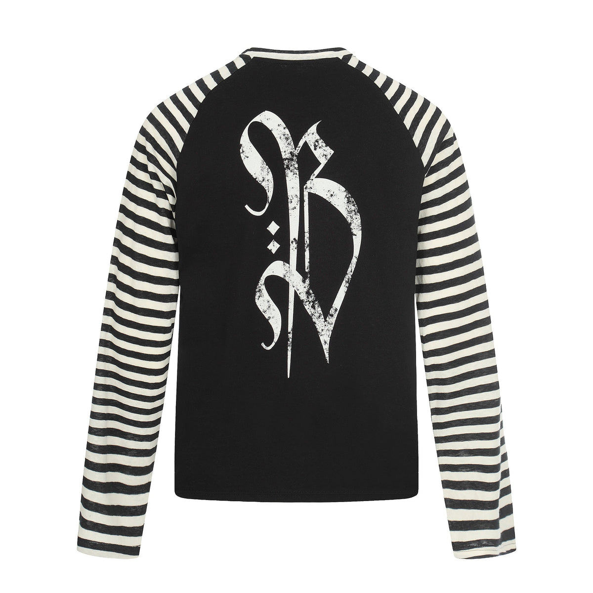 Madxmarx Cross Graphic Raglan Long Sleeve Tee