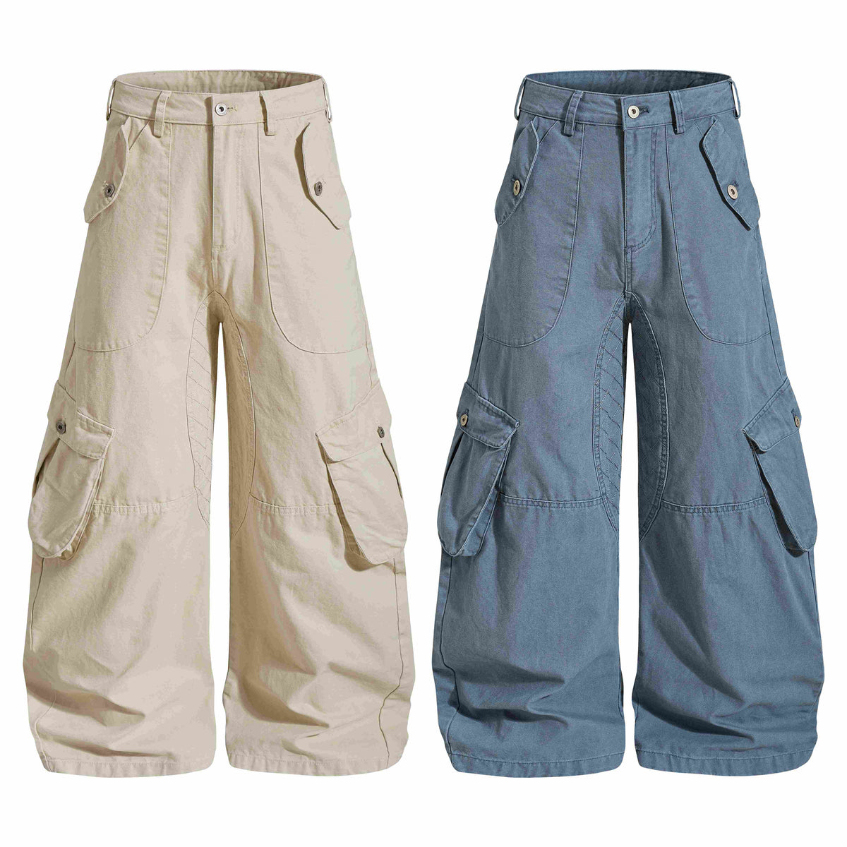 Pantalones cargo holgados utilitarios Madxmarx