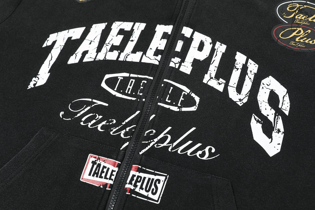 Madxmarx Vintage Badge Zip Hoodie