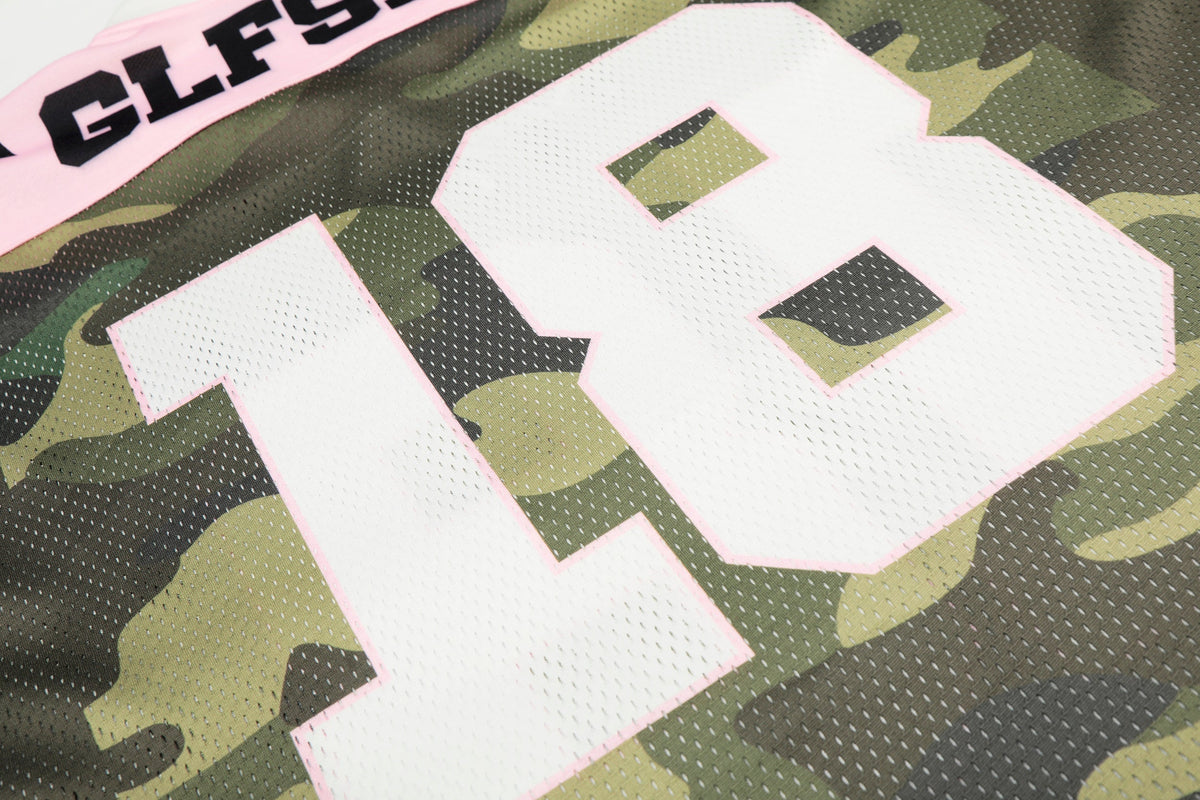 Madxmarx Pink Camo “18” Mesh Jersey