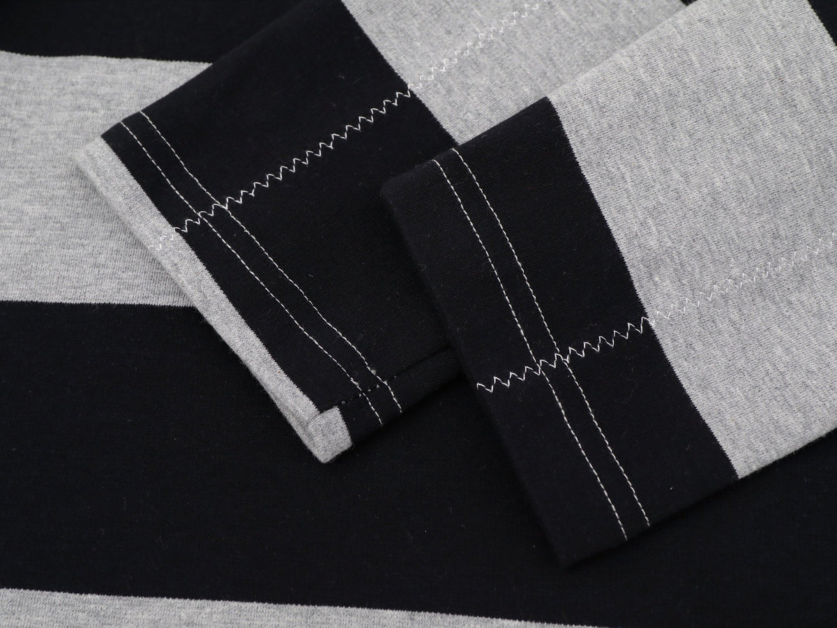 Madxmarx Striped Rugby Polo