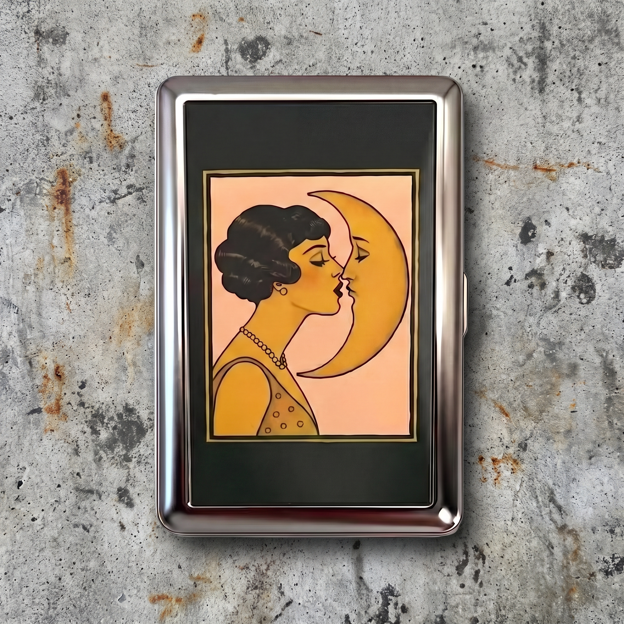 Moonlit Kiss Card case