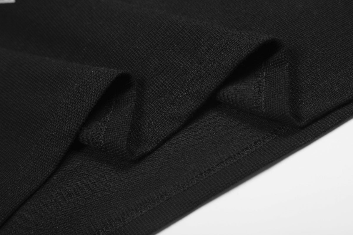 Madxmarx “Leopard Collar Graphic Polo Tee”