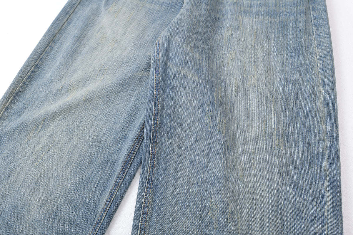 Madxmarx Vintage Washed Balloon Wide-Leg Jeans