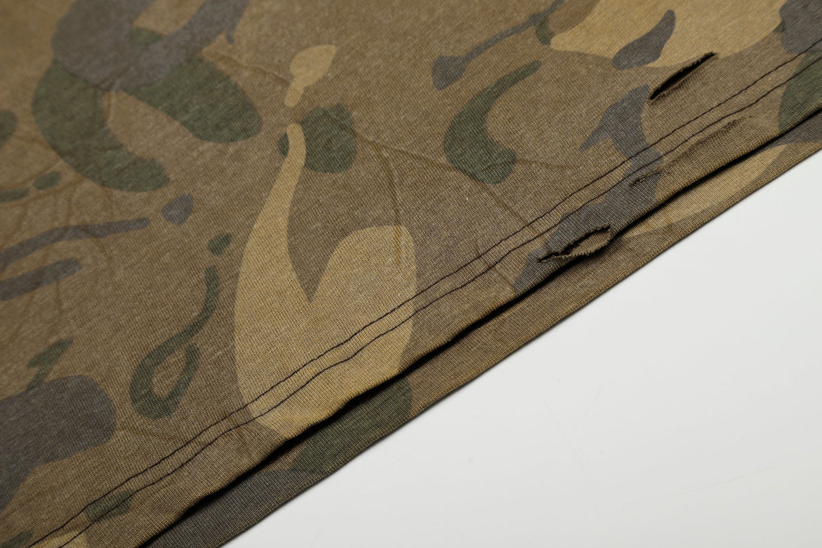 Madxmarx Camo Graphic Long Sleeve Tee