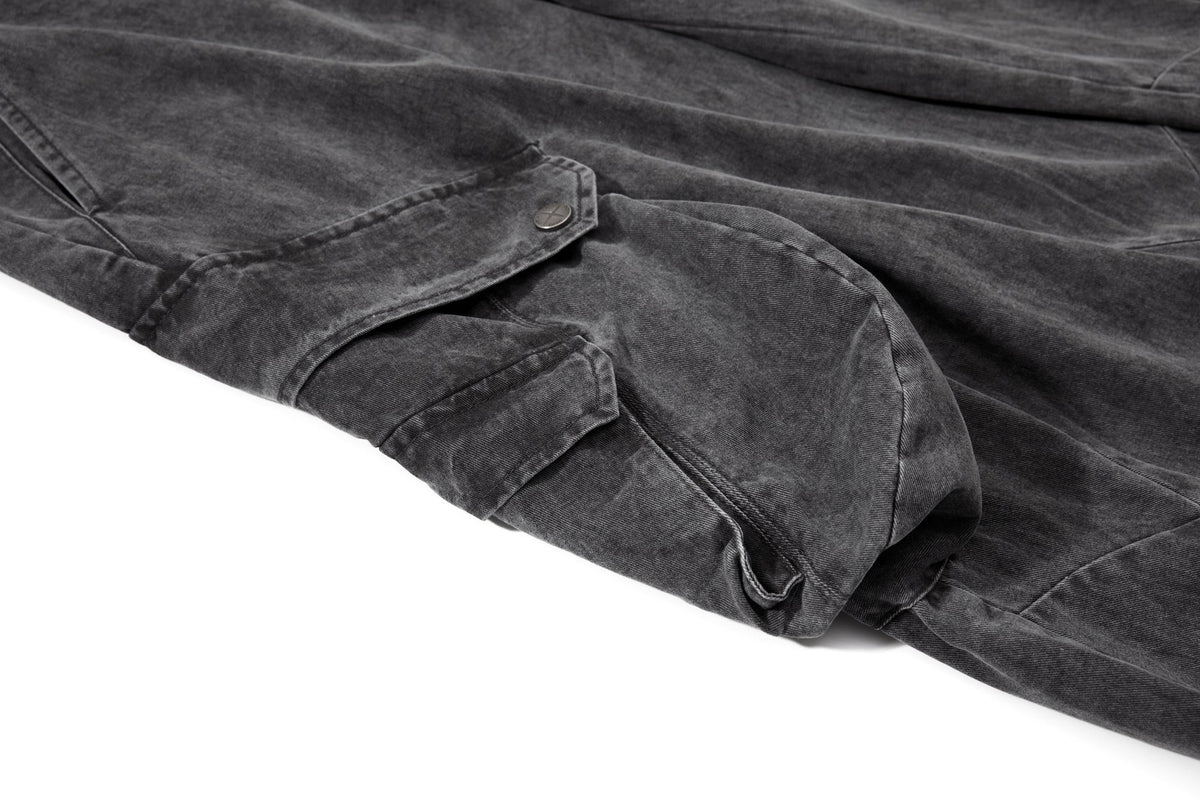 Pantalon cargo large délavé Madxmarx