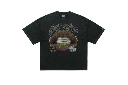 Madxmarx “Hellrays” Graphic Tee - M / Green