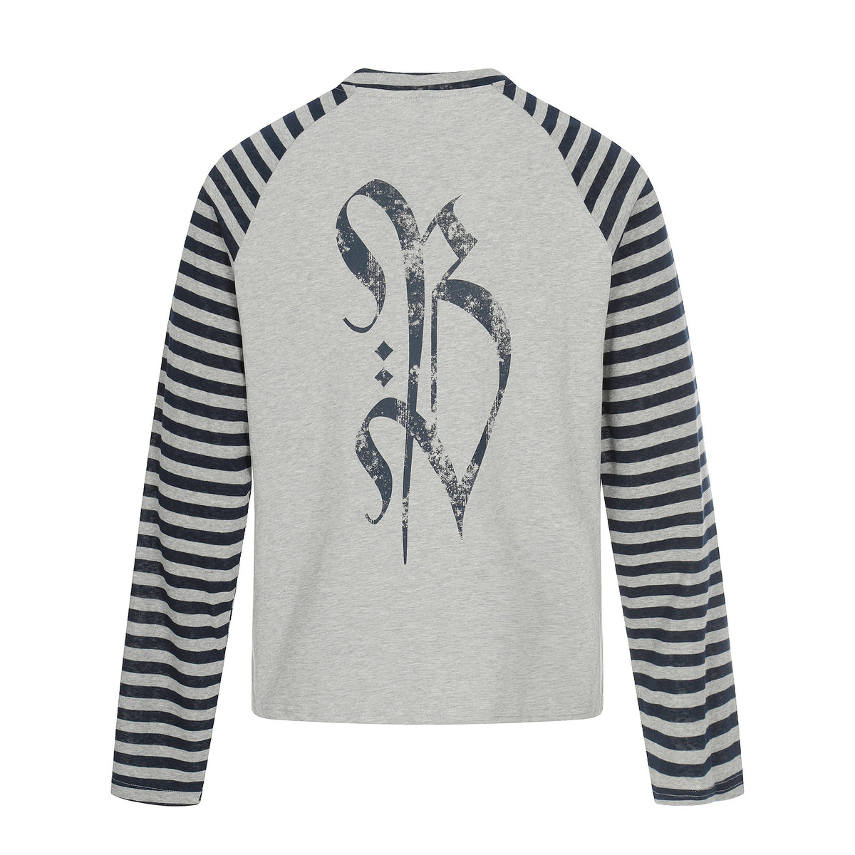 Madxmarx Cross Graphic Raglan Long Sleeve Tee
