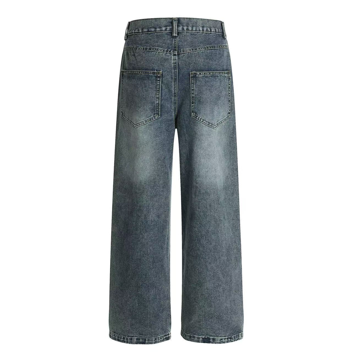 Jean en denim brodé tropical Madxmarx