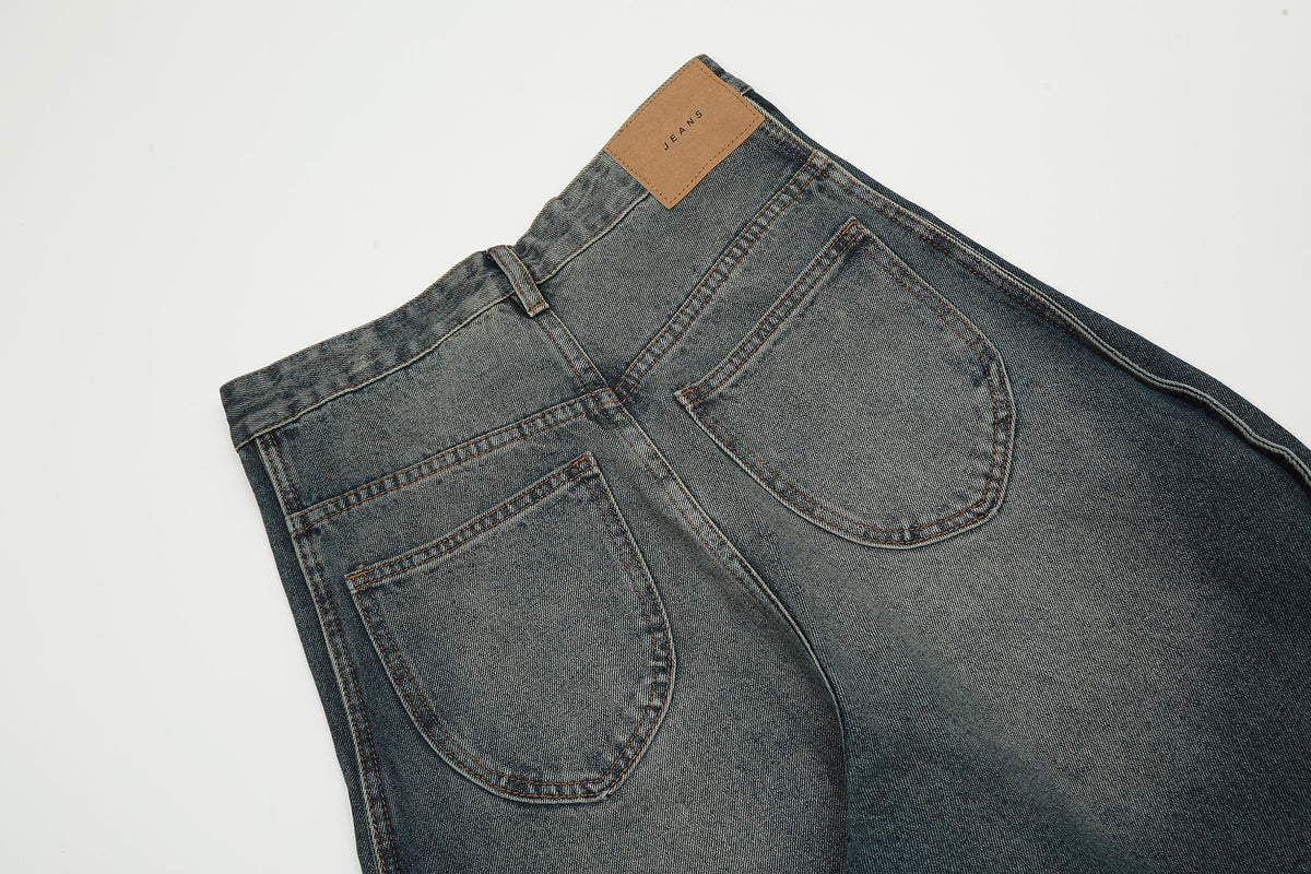 Madxmarx Classic Fade Wide-Leg Jeans