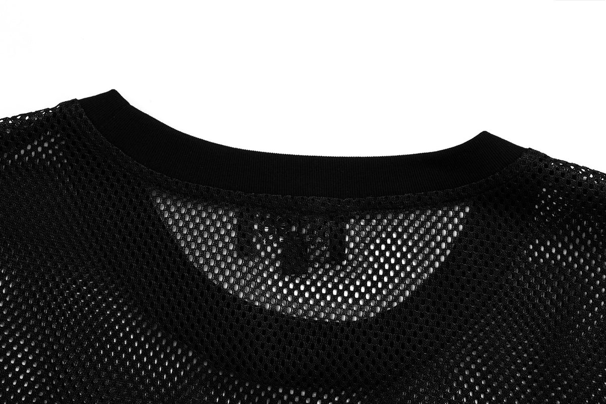Madxmarx Gothic Mesh Jersey Tee