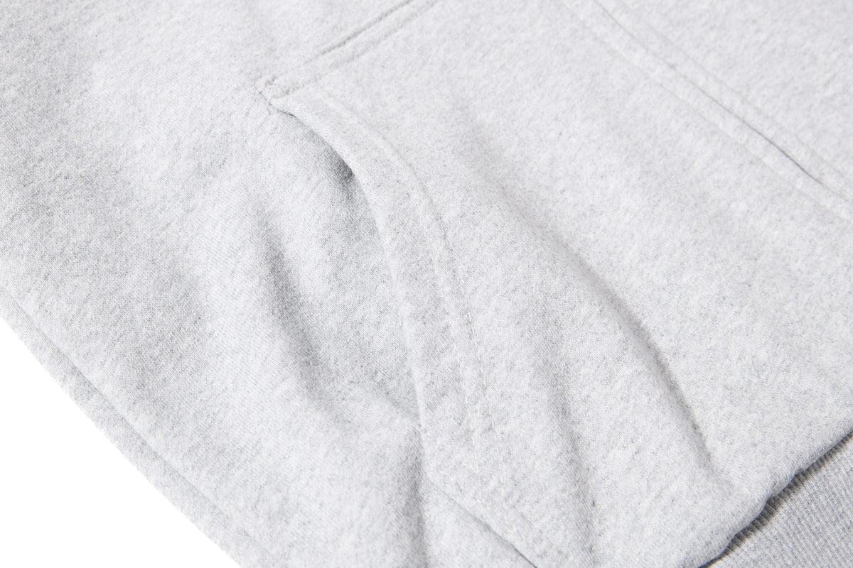 Madxmarx Script Graphic Zip-Up Hoodie