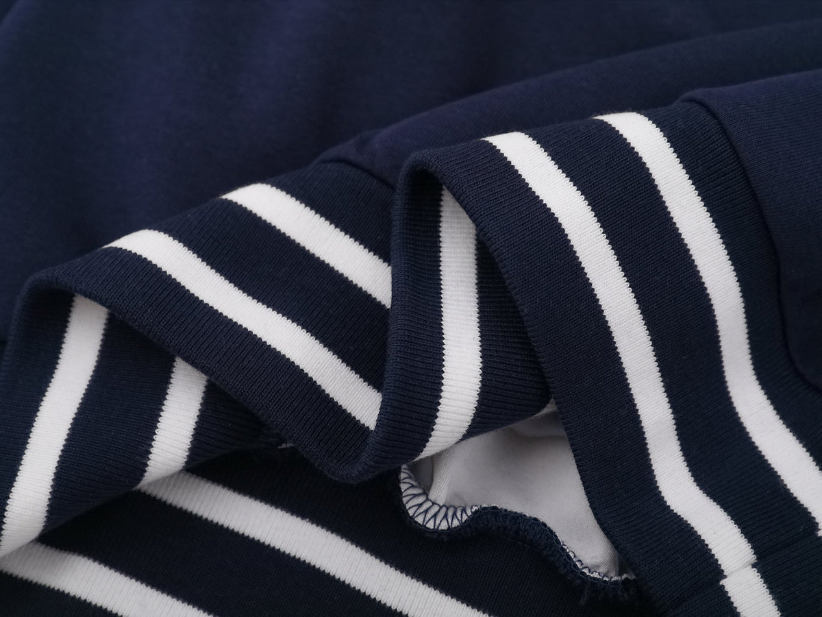 Madxmarx Varsity Zip Mockneck Sweatshirt