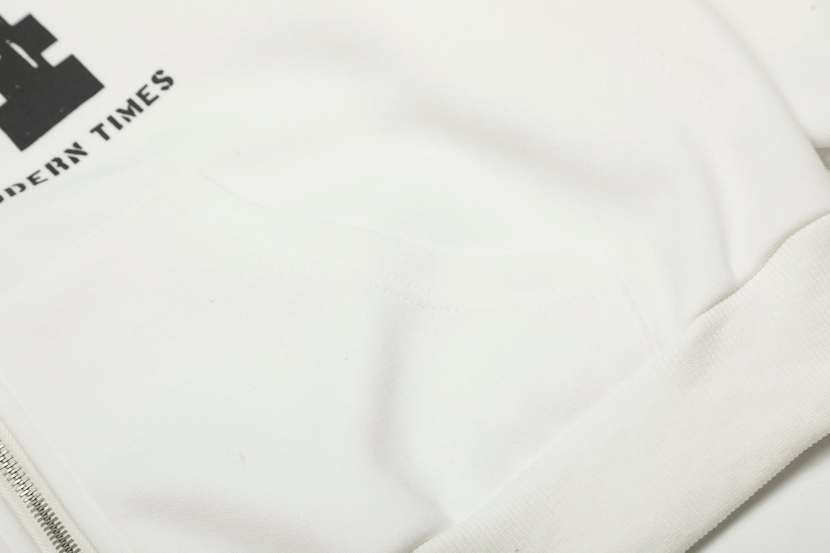 Madxmarx Punk-Script Zip Hoodie