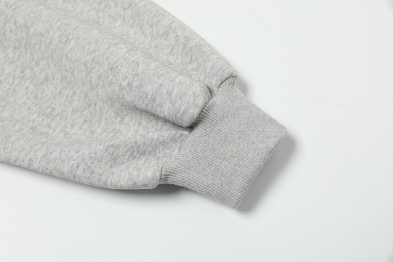 Madxmarx Devil Horn Studded High-Neck Zip Hoodie