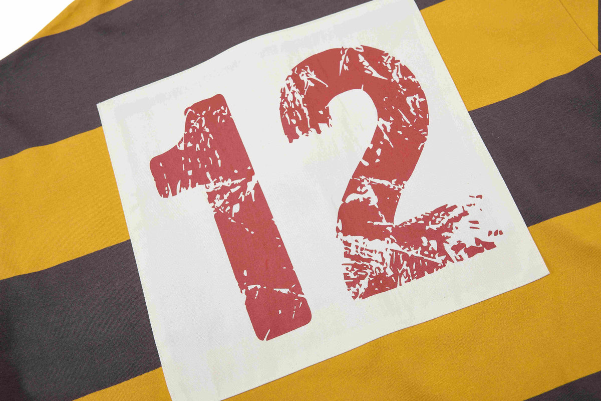 Madxmarx “Heritage Stripe Rugby Polo”